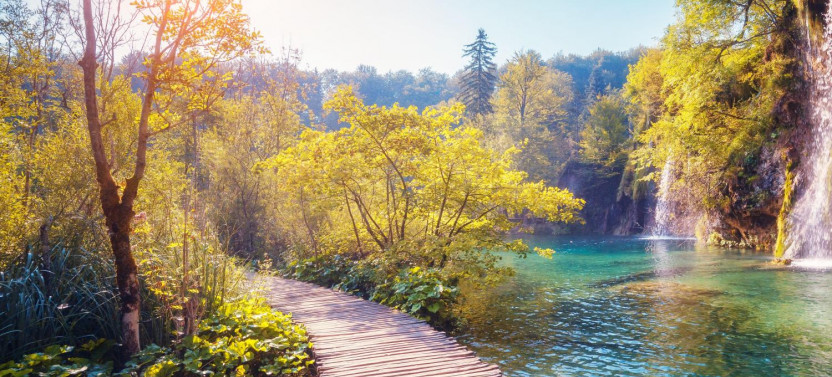 Plitvice Lakes National Park Guided tour From Trogir