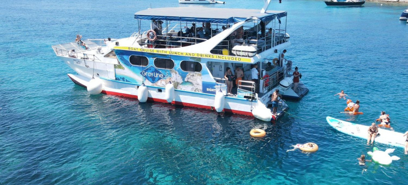Hvar & 3 Islands Full Day Boat Cruise from Trogir