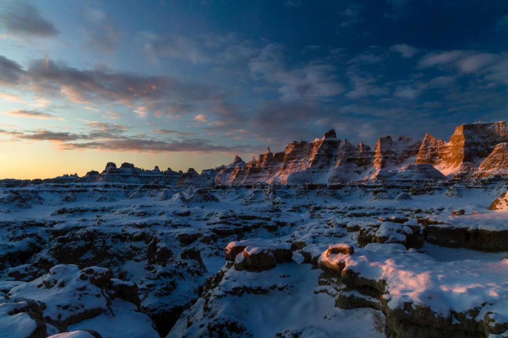 Winter  Black Hills & Badlands - South Dakota