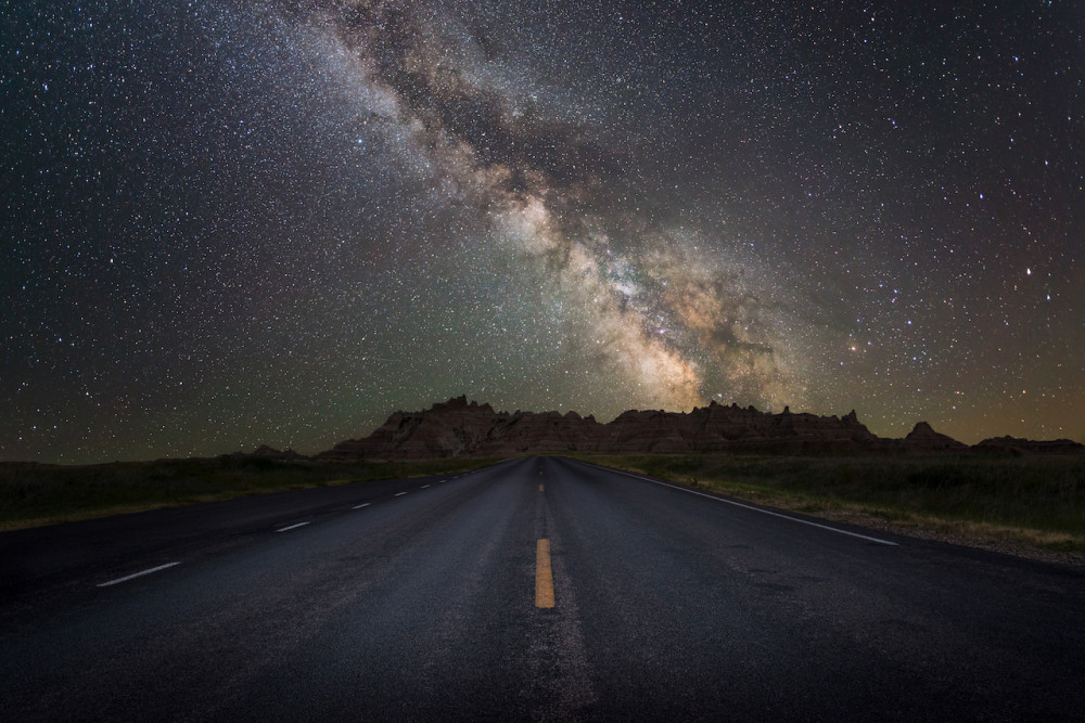 Private Badlands Sunset & Night Sky Program Wall Project Expedition