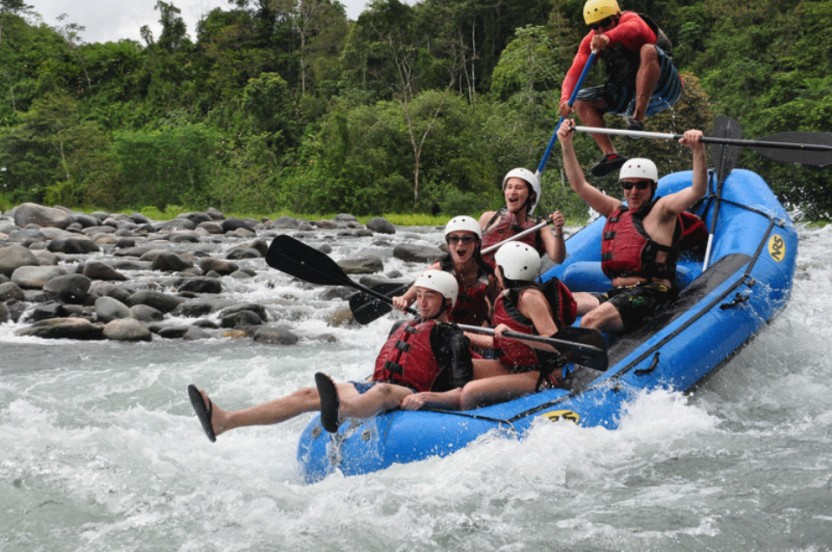 Savegre white water rafting