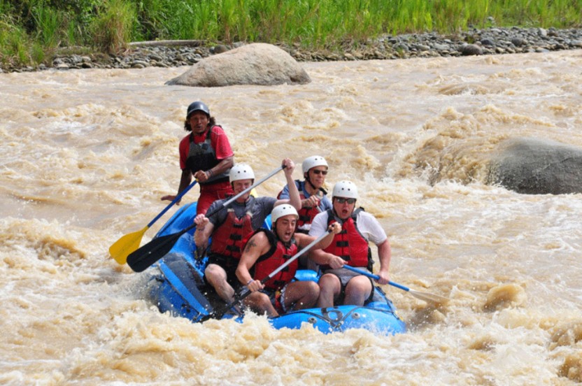 Naranjo whitewater rafting