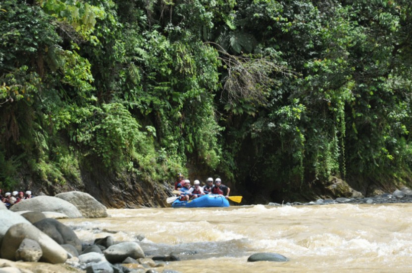 Naranjo whitewater rafting