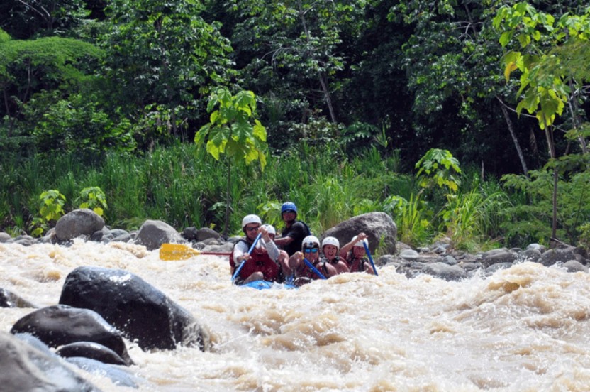 Naranjo whitewater rafting