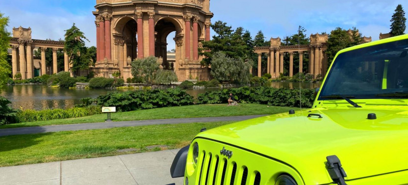 Private Full Day Convertible Jeep Tour to Muir Woods & Sausalito