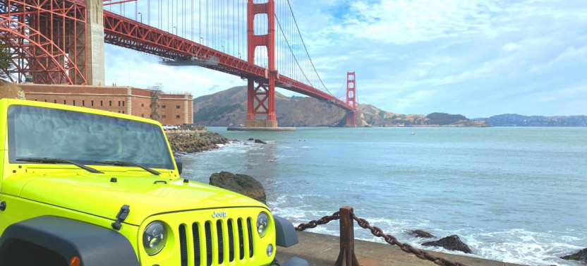 Private Full Day Convertible Jeep Tour to Muir Woods & Sausalito