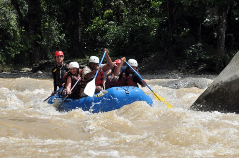 Naranjo white water rafting (from Jacó)