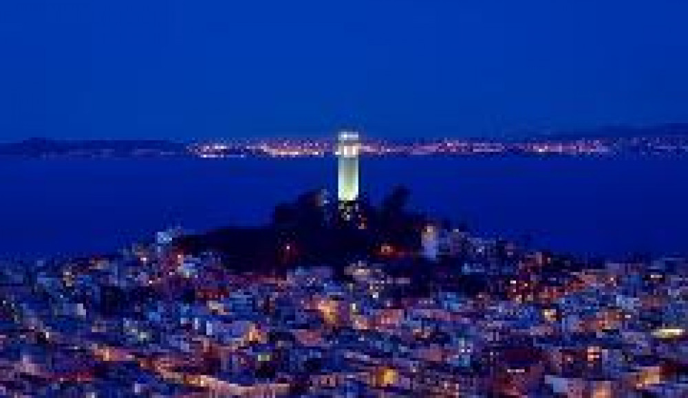Private Nighttime Convertible Jeep Tour of San Francisco