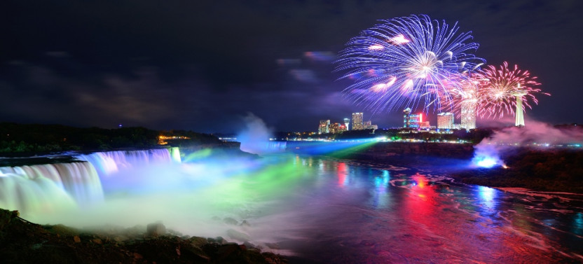 Night on Niagara with Fireworks Boat Cruise