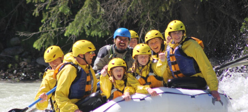 Yoho National Park Gentle Rafting Trip- Class 1-3 Rapids