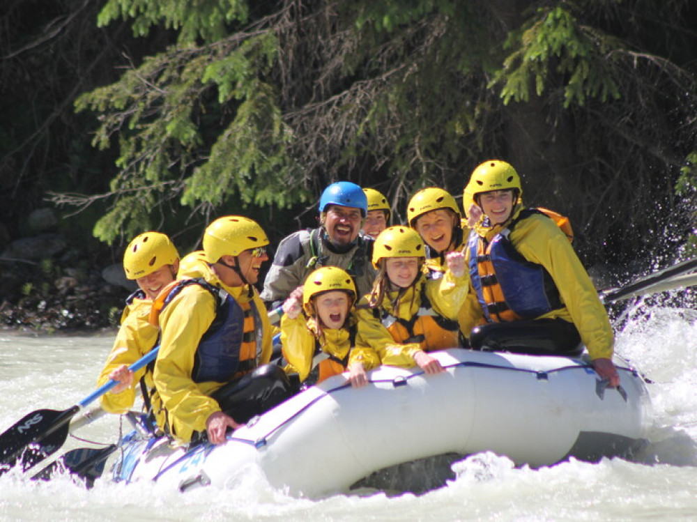 Yoho National Park Gentle Rafting Trip- Class 1-3 Rapids