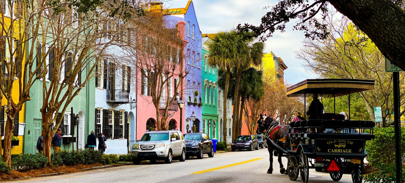 Charleston - Historic District, French Quarter, & Old Mt.Pleasant by Car