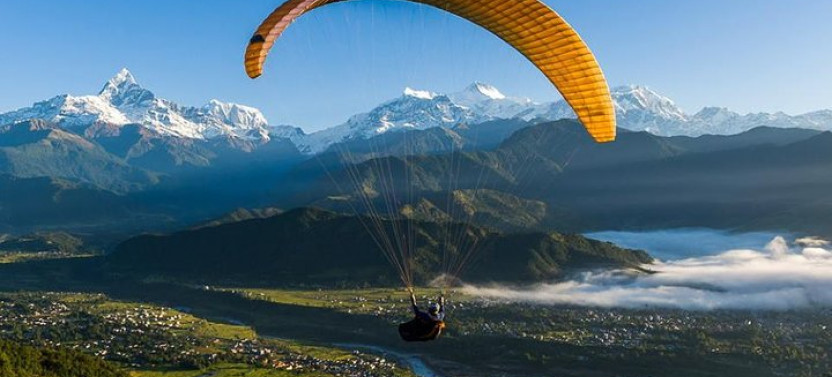 Paragliding In Pokhara