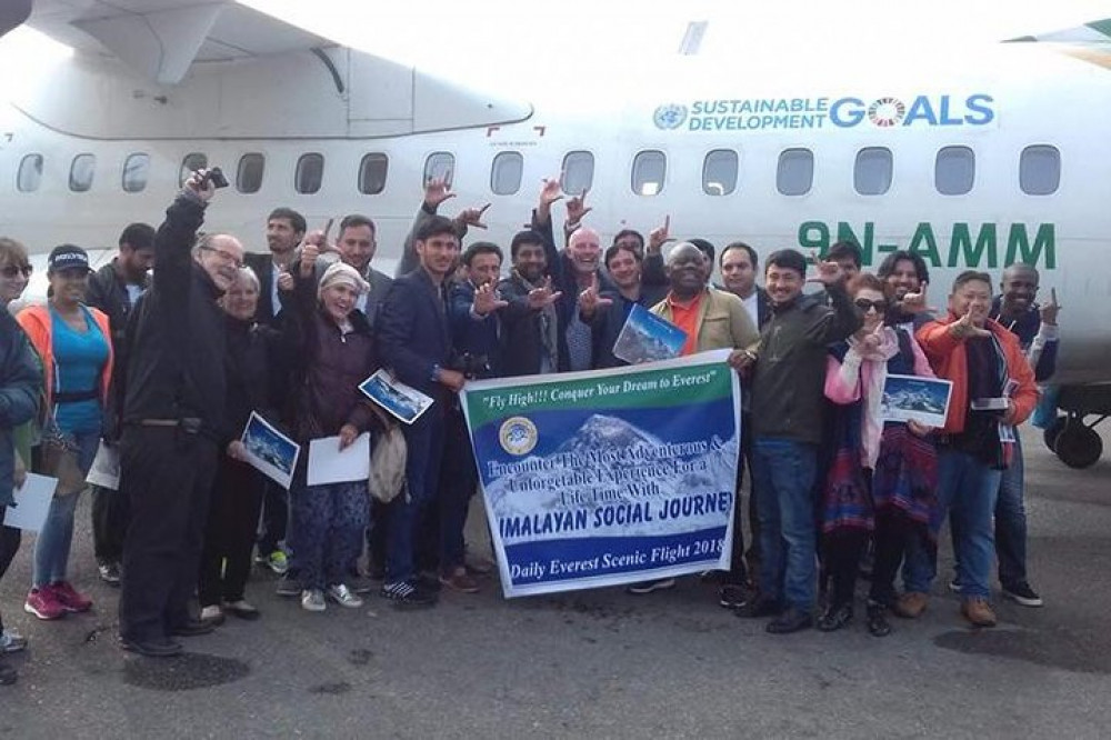 Kathmandu: Mount Everest Scenic Tour by Plane with Transfers