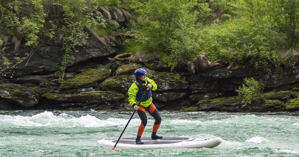 Guided Stand Up Paddle Boarding River Tour - Class 1 Rapids