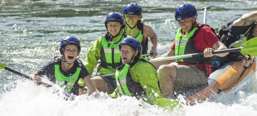 Guided Raundal River Rafting Trip- Class 3 Rapids