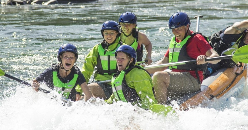 Guided Raundal River Rafting Trip- Class 3 Rapids