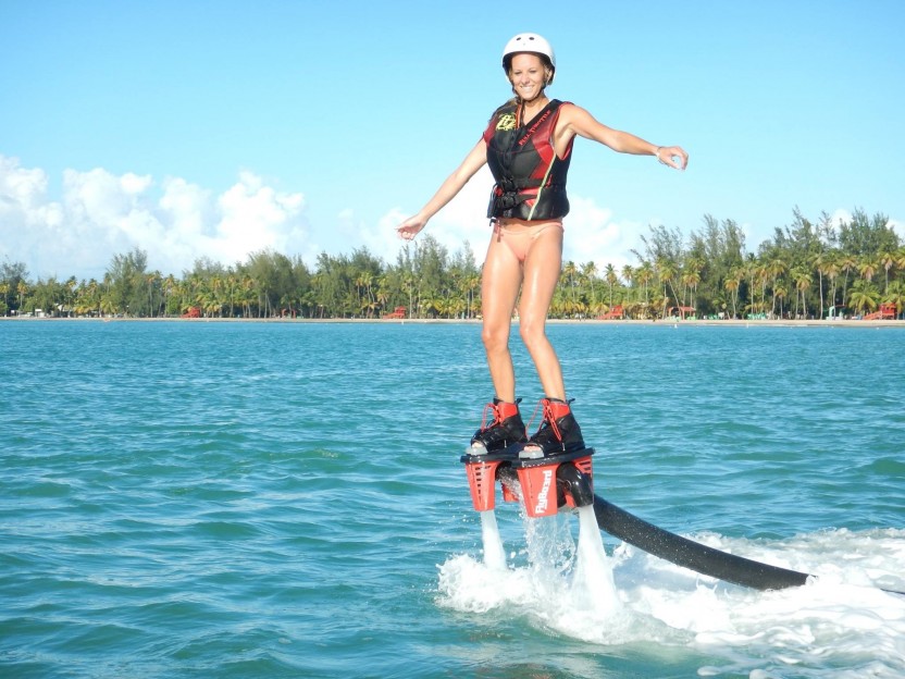 Flyboard with Media Package