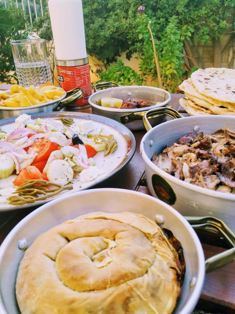 Learn To Make Pita And Gyros For Dinner In Athens