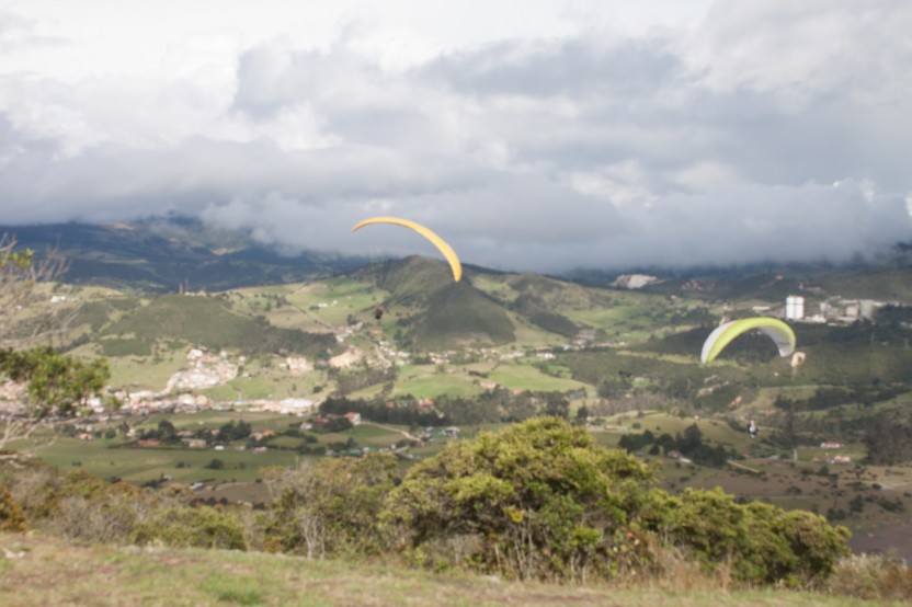 Paragliding From Bogotá