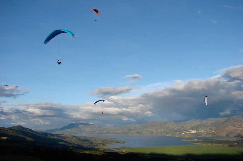 Paragliding From Bogotá