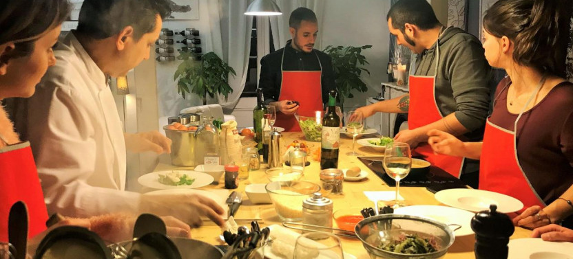 Market Tour & Cooking Workshop near la Rambla