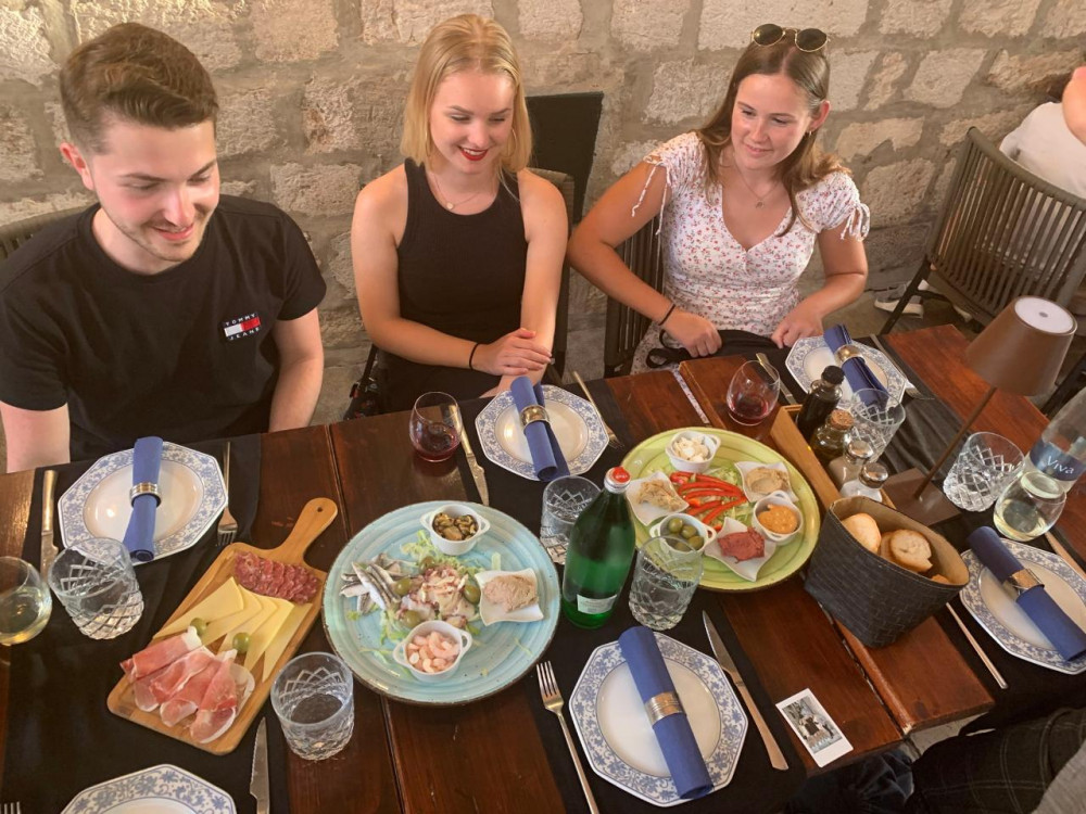 Food & Wine Tasting In Dubrovnik Old Town