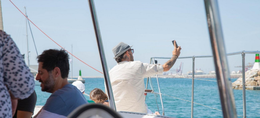 Small Group Catamaran Trip In Barcelona