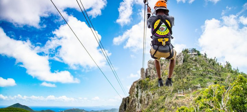 Sky Explorer And Sentry Hill Zip Line Adventure St Maartin