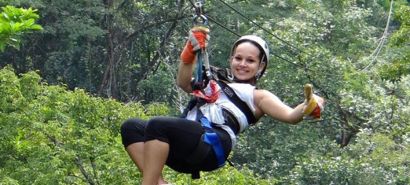 Aerial Tram and Zip Line Tour Rainforest Park Jacó