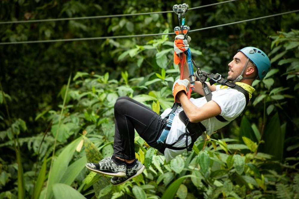 6-in-1 Pass: Braulio Carrillo Rainforest Park Extreme Adventure - Limon ...