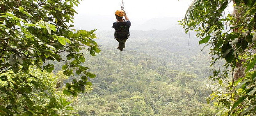 Canopy Zip-line Eco-Adventure Braulio Carrillo Rainforest Park