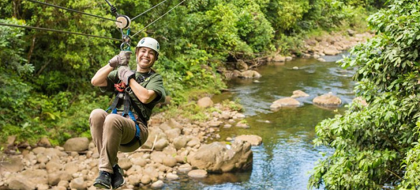 Canopy Zip-line Eco-Adventure Braulio Carrillo Rainforest Park