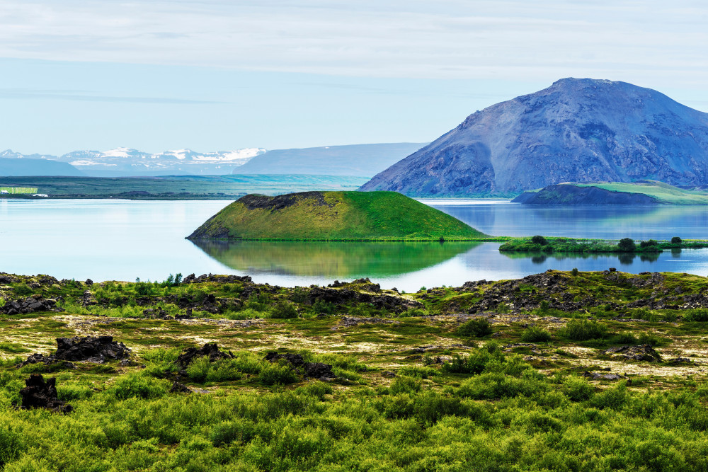 Myvatn Hot Springs, Waterfall & Volcanoes Tour