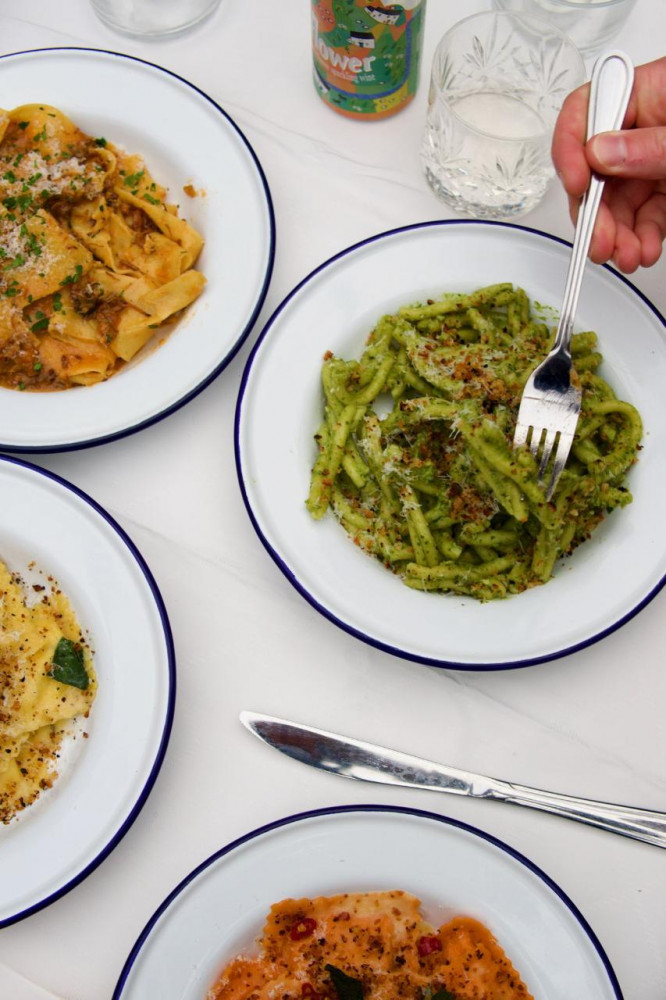 Secret Private Pasta Supper Club London Fields, Hackney London