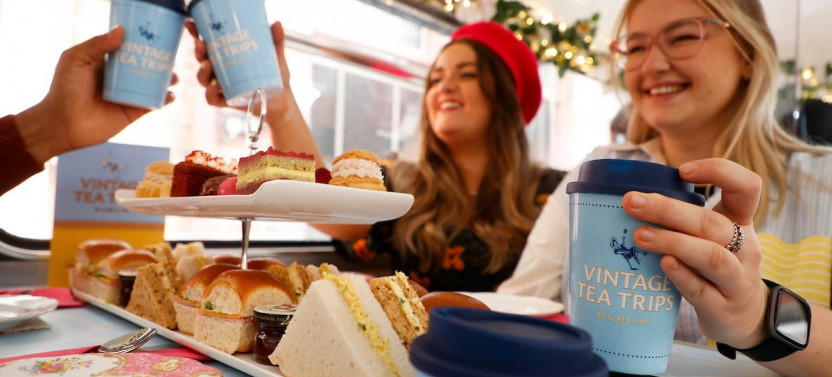 Afternoon Tea The Irish Way - Vintage Tea Trips @ 4 pm