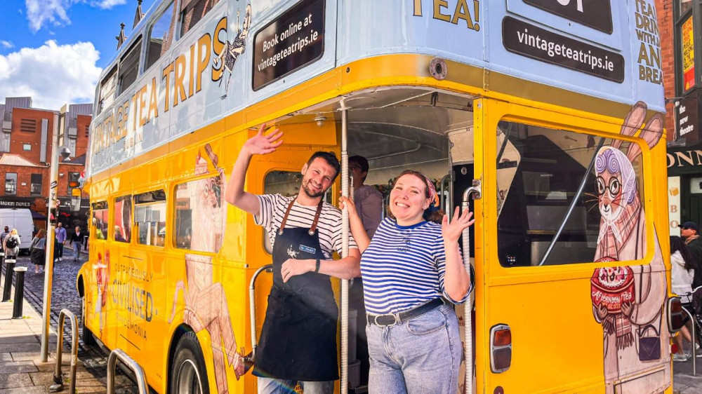 Afternoon Tea the Irish Way on 1960s Vintage Routemaster Bus @ 4PM