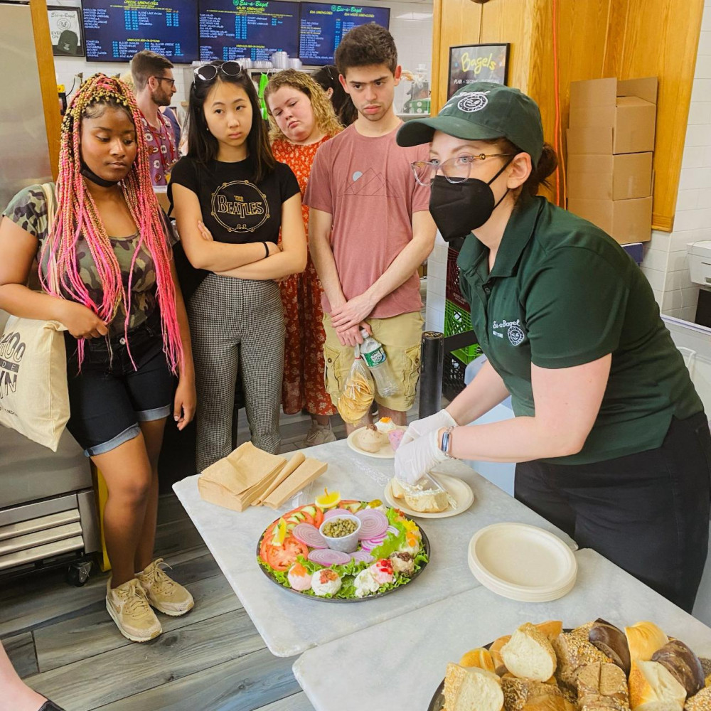 New York Bagel Tour // Bryant Park New York City Project Expedition