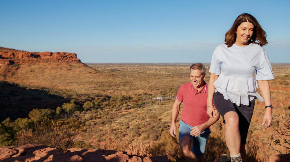 Kings Canyon & Outback Panoramas - Returns To Uluru