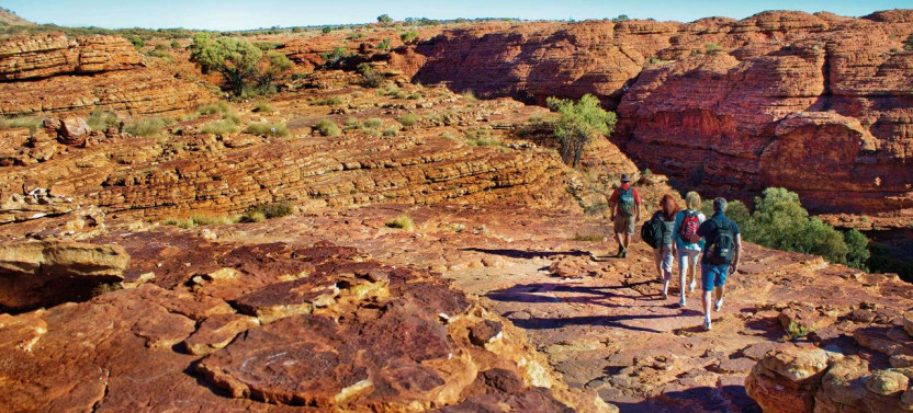 Kings Canyon & Outback Panoramas - Returns To Uluru
