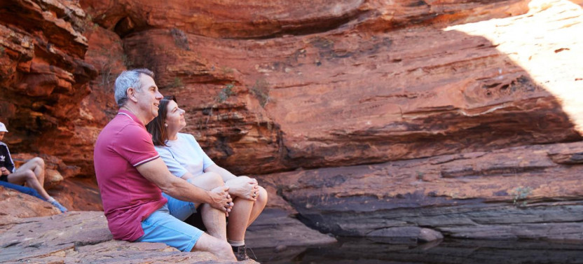 Kings Canyon & Outback Panoramas - Returns To Uluru