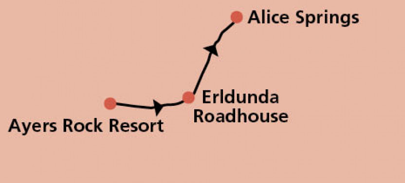 Ayers Rock To Alice Springs Transfer
