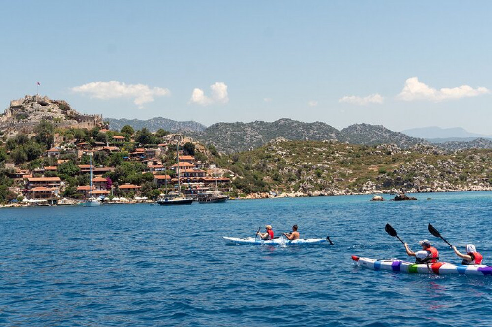 From Demre: Guided Kekova Sea Kayaking Tour