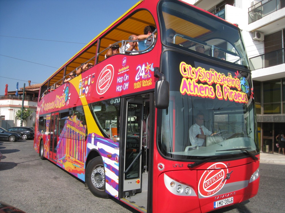 city tour athens bus