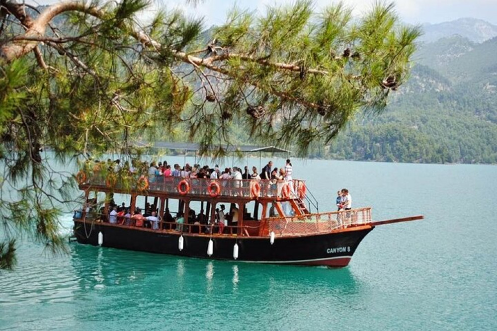 Green Canyon Boat Tour From Antalya With Lunch