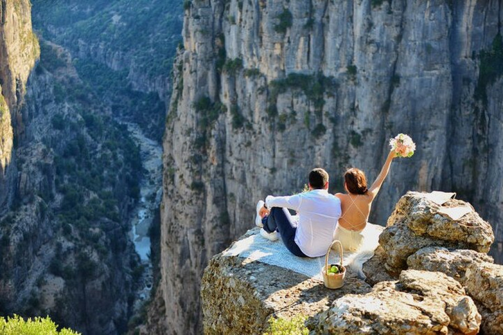 Tazi Canyon Selge And Adam Rocks From Alanya