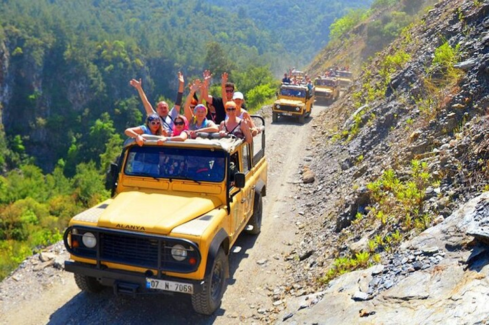 Full-day Jeep Safari Tour From Kemer With Lunch