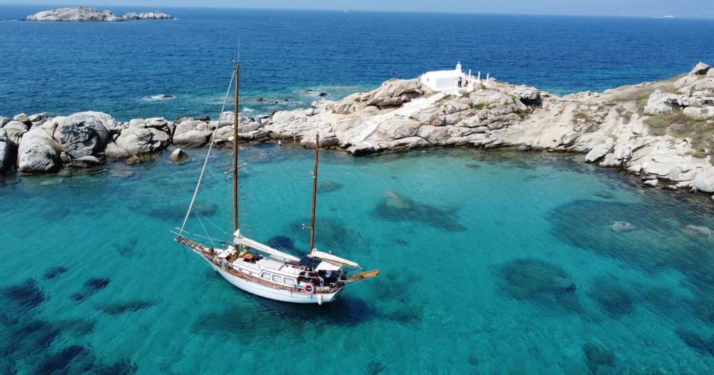 Full Day Sailing Experience in Koufonisi & Naxos with Lunch