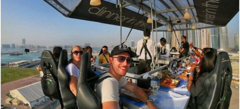 Private Dubai City Tour with Dinner In The Sky Marina From Abu Dhabi