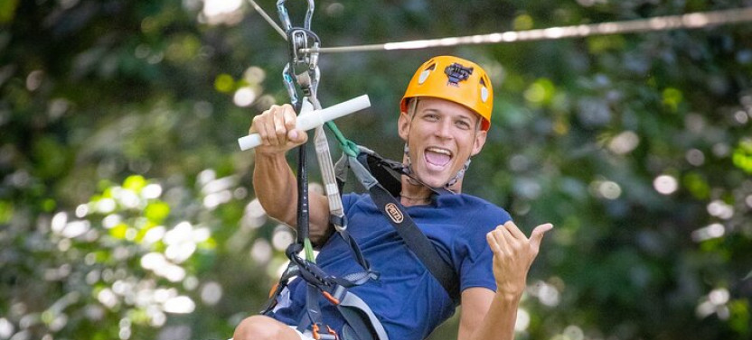 St Lucia Ultimate 3 Package: Aerial Tram, Zipline and Hiking